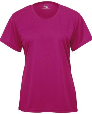 Badger Sportswear 2160 Girls' T-Shirt in Hot pink