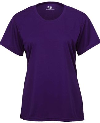 Badger Sportswear 2160 Girls' T-Shirt in Purple