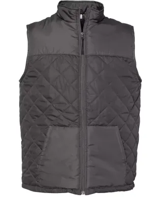 Badger Sportswear 7660 Quilted Vest Graphite