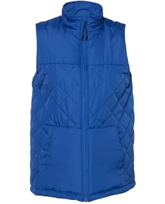 Badger Sportswear 7666 Women's Quilted Vest in Royal