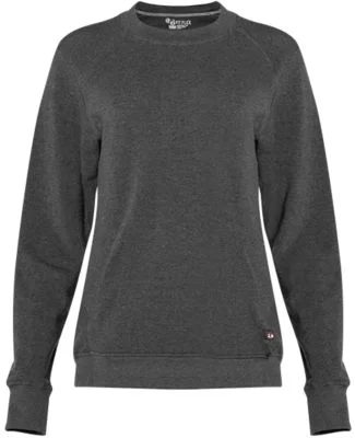 Badger Sportswear 1041 FitFlex Women's French Terr in Charcoal