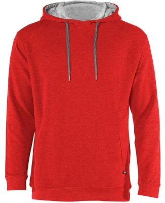 Badger Sportswear 1050 FitFlex French Terry Hooded in Red