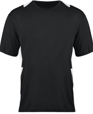 Badger Sportswear 4021 Ultimate SoftLock™ Rush T Black/ White