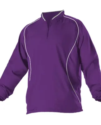 Badger Sportswear 3J13A Multi Sport Travel Jacket Purple/ White