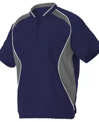 Badger Sportswear 3JSS13A Short Sleeve Baseball Ba in Navy