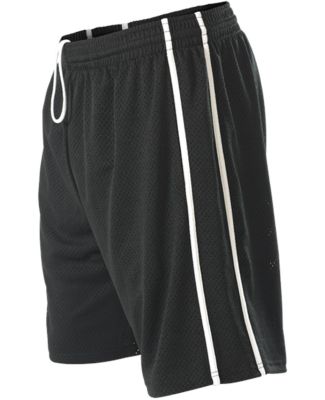Badger Sportswear 577PPY Youth Dri-Mesh Pocketed T Black/ White
