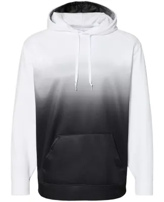 Badger Sportswear 1403 Ombre Hooded Sweatshirt Black