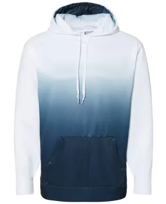 Badger Sportswear 1403 Ombre Hooded Sweatshirt Navy