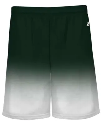 Badger Sportswear 2206 Youth Ombre Shorts Forest