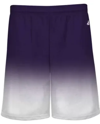 Badger Sportswear 2206 Youth Ombre Shorts Purple