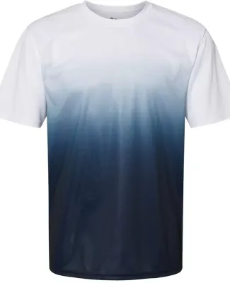 Badger Sportswear 4203 Ombre T-Shirt Navy