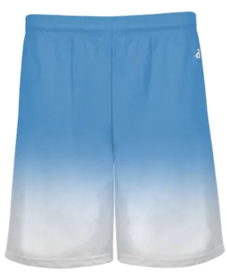 Badger Sportswear 4206 Ombre Shorts Columbia Blue