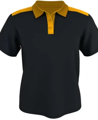 Badger Sportswear GPL6 Colorblock Gameday Basic Sp Black/ Gold