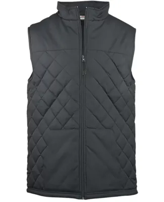 Badger Sportswear 2660 Youth Quilted Vest Graphite