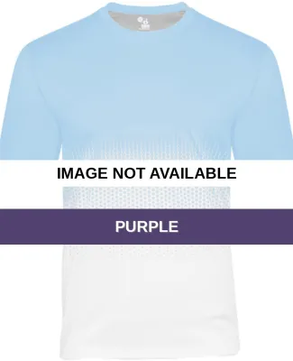 Badger Sportswear 2220 Youth Hex 2.0 T-Shirt Purple