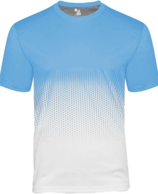 Badger Sportswear 2220 Youth Hex 2.0 T-Shirt in Columbia blue