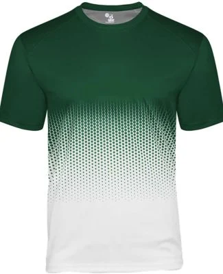 Badger Sportswear 2220 Youth Hex 2.0 T-Shirt in Forest
