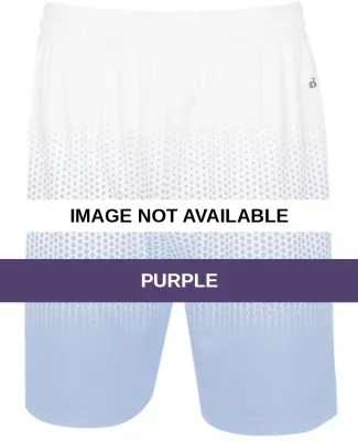 Badger Sportswear 2221 Youth Hex 2.0 Shorts Purple