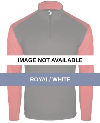 Badger Sportswear 2231 Youth Breakout Quarter-Zip  Royal/ White
