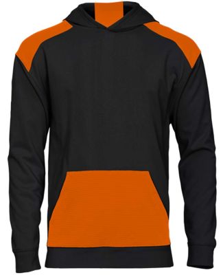 Badger Sportswear 2440 Youth Breakout Performance  in Black/ safety orange