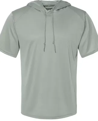 Badger Sportswear 4123 B-Core Hooded T-Shirt Silver
