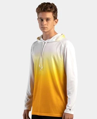 Badger Sportswear 4205 Ombre Long Sleeve Hooded T-Shirt Catalog