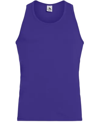181 YOUTH POLY/COTTON ATHLETIC TANK PURPLE
