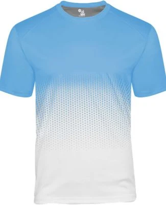 Badger Sportswear 4220 Hex 2.0 T-Shirt in Columbia blue