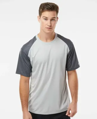 Badger Sportswear 4230 Breakout T-Shirt in Silver/ graphite