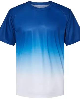 Badger Sportswear 4209 Reverse Ombre T-Shirt Royal