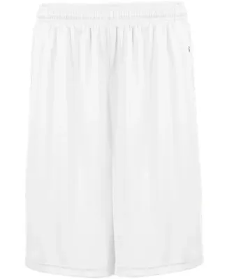 Badger Sportswear 4127 Pocketed 7" Shorts White