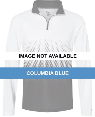 Badger Sportswear 4222 Hex 2.0 Quarter Zip Pullove Columbia Blue