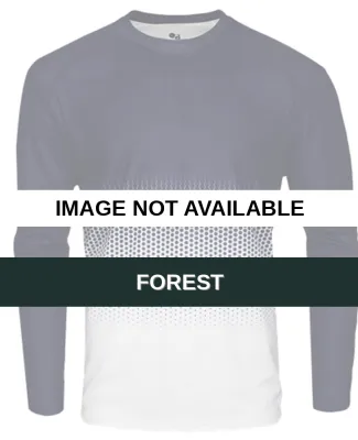 Badger Sportswear 4224 Hex 2.0 Long Sleeve T-Shirt Forest