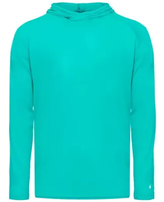 Badger Sportswear 2905 Youth Tri-Blend Surplice Ho in Turquoise