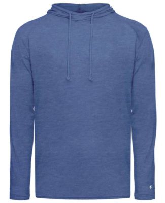 Badger Sportswear 4905 Tri-Blend Surplice Hooded L in Royal heather