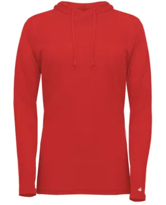 Badger Sportswear 4965 Women's Tri-Blend Surplice  in Red