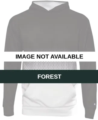 Badger Sportswear 2404 Youth Hex 2.0 Hooded Sweats Forest