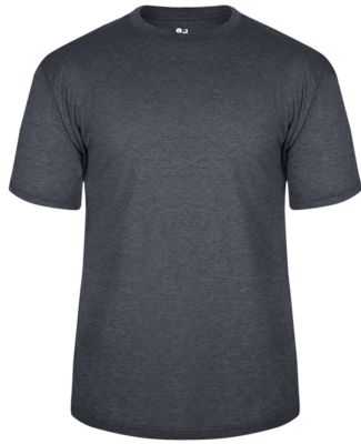 Badger Sportswear 2940 Youth Triblend T-Shirt in Navy heather