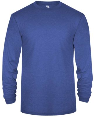 Badger Sportswear 2944 Youth Triblend Long Sleeve  in Royal