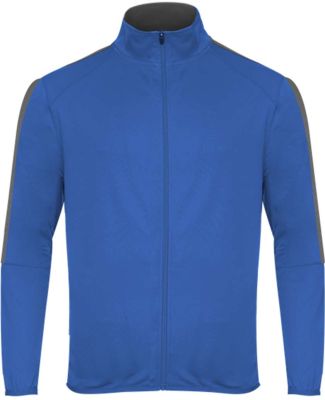 Badger Sportswear 2721 Youth Blitz Outer-Core Jack in Royal/ graphite