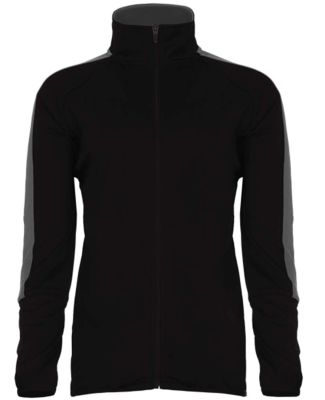 Badger Sportswear 7921 Women's Blitz Outer-Core Ja in Black/ graphite