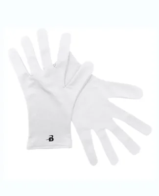 Badger Sportswear 1910 Essential Gloves White