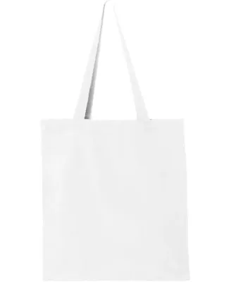 Q-Tees Q125300 14L Shopping Bag White