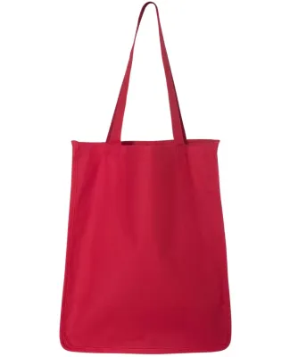 Q-Tees Q125400 27L Jumbo Shopping Bag Red