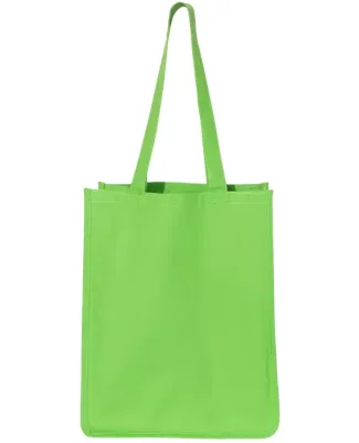 Q-Tees Q125400 27L Jumbo Shopping Bag Lime