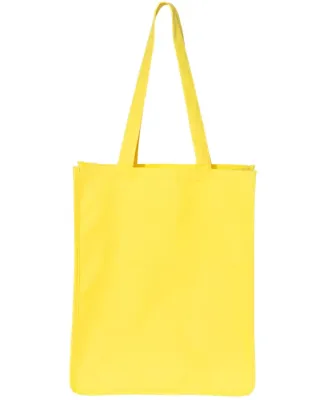 Q-Tees Q125400 27L Jumbo Shopping Bag Yellow