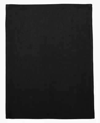 Q-Tees T600 Hemmed Fingertip Towel Black