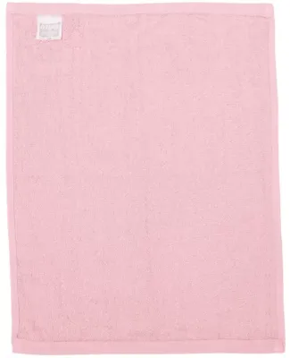 Q-Tees T600 Hemmed Fingertip Towel Light Pink