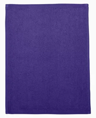 Q-Tees T600 Hemmed Fingertip Towel Purple