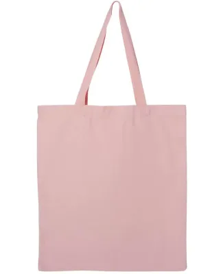 Q-Tees Q800 Promotional Tote Light Pink